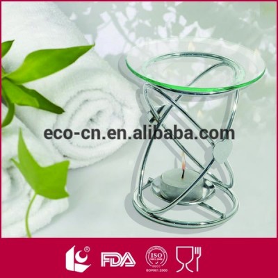 Silver metal aroma indoor personalized wholesale oil burners