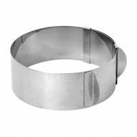 adjustable stainless steel Round shape cake ring/cake mould